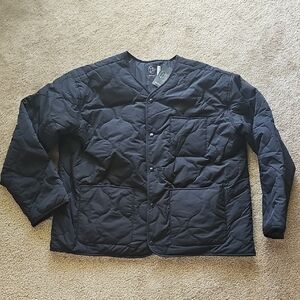 Original Use Men's Quilted Jacket - Black Size Small